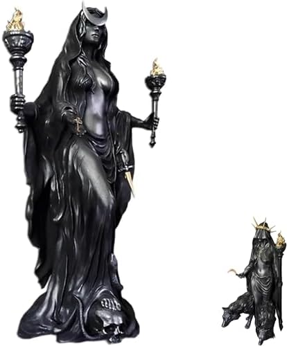Hekate Niktipolos Cold-Cast Resin Statue