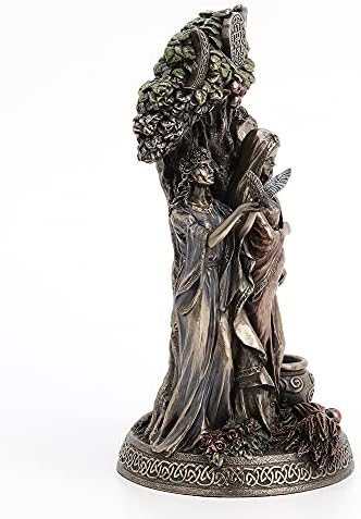 Veronese Design Danu Triple Goddess Bronze Statue