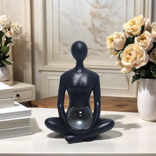 Yoga Girl Statue 79 Inch Modern Boho Zen Decor