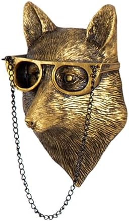 GUASDIE Faux Deer Head Wall Decor Sculpture