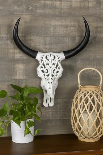 Wowser Rustic Cow Skull Wall Decor 205 Inches