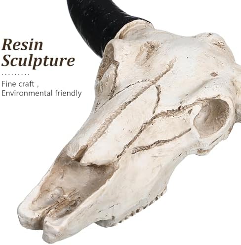 Cow Skull Wall Hanging for Farmhouse Decor