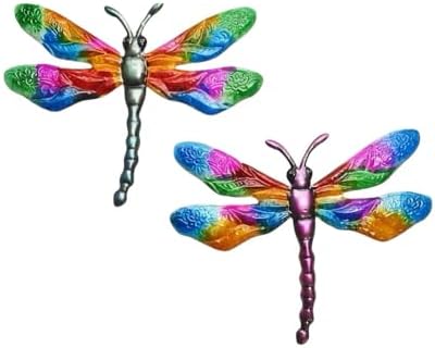Creative Metal Dragonfly Wall Sculpture