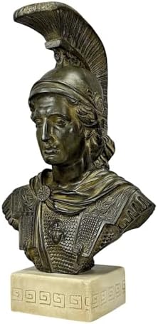 Alexander The Great Bust Sculpture 13 Inches Handmade
