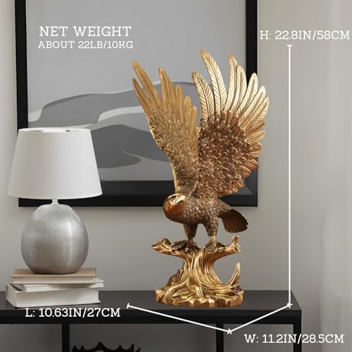 Mily Art Bronze Eagle Statue 228 Inch
