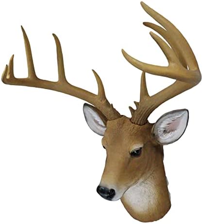 Ebros 12 Point Buck Wall Decor Trophy Sculpture