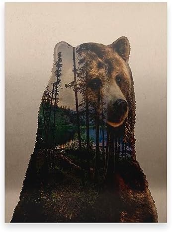 Trademark Fine Art Davies Babies Bear Lake Wall Sculpture