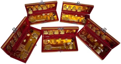BHAVICREATION Shri Dhan Laxmi Yantra Set 5pcs