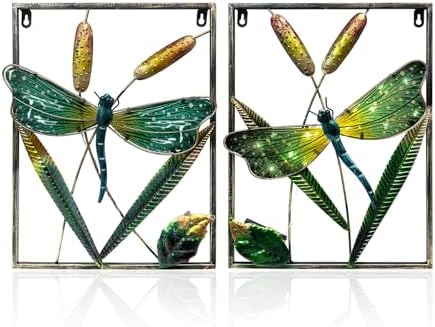 Liffy Dragonfly Wall Art Decor Lights