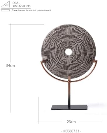 HAUCOZE 135 Inch Modern Abstract Sculpture Statue Decor