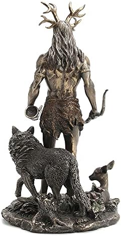 VERONESE DESIGN 11 34 Inch Tall Herne Spirit Hunter Statue