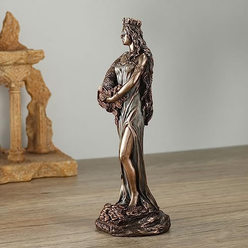 Veronese Design 6 18 Inch Fortuna Bronze Sculpture