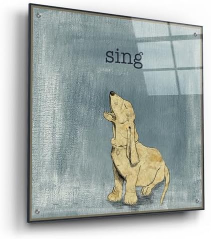 Epic Art Sing Acrylic Glass Wall Art 24x24