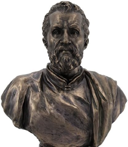 Unicorn Studios Michelangelo Bronze Bust Statue Artist
