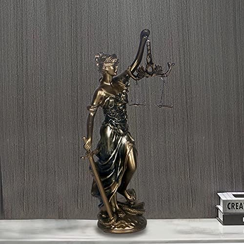 123 Inch Lady Justice Statue Sculpture Decor