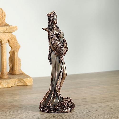 Veronese Design 6 18 Inch Fortuna Bronze Sculpture