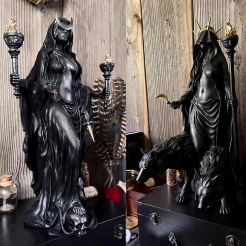 Hekate Niktipolos Cold-Cast Resin Statue