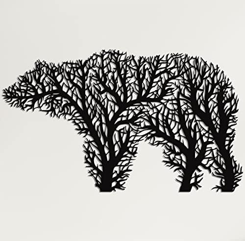 DEKADRON Tree Bear Wall Art Decor