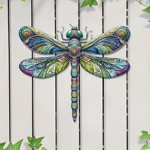 Semeid 1574 Inch Colorful Dragonfly Wall Art