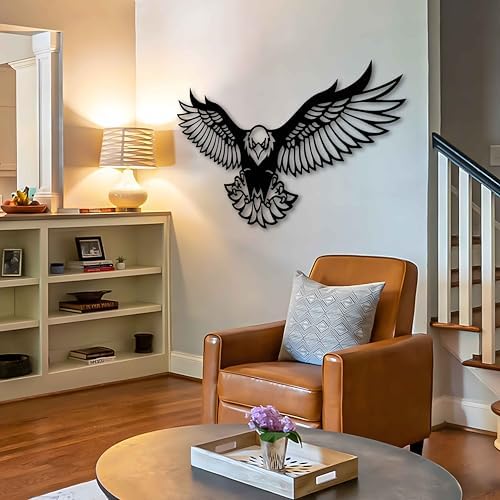 Kawa Metalworks Eagle Metal Wall Art Decor