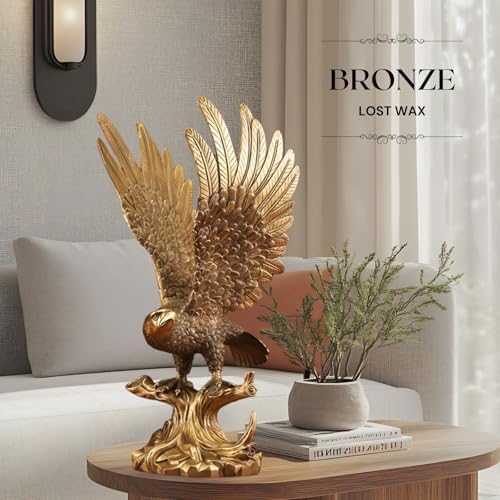 Mily Art Bronze Eagle Statue 228 Inch
