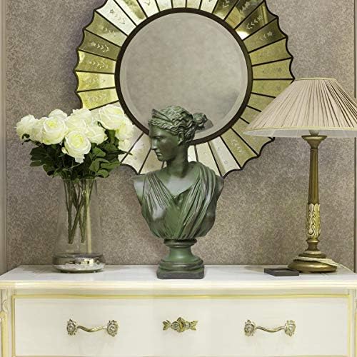 12 Inch Roman Goddess Wisdom Bust Statue Resin Replica