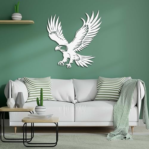 KAWA METALWORKS Metal Eagle Wall Art Decor