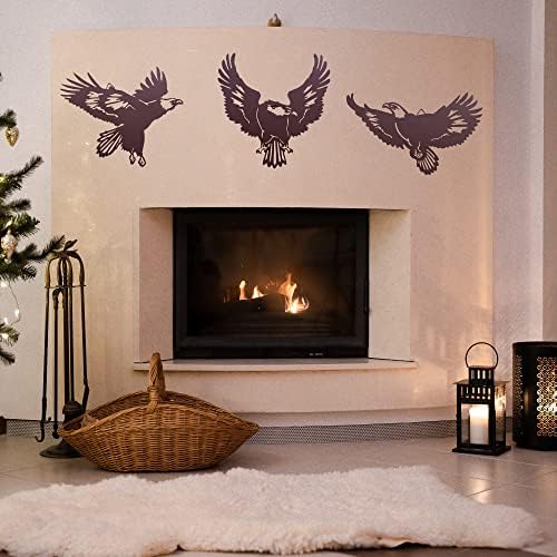 BVLFOOK Metal Eagle Wall Decor 11 Inch