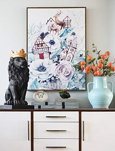 HW 15 Inch Lion King Statue Home Decor