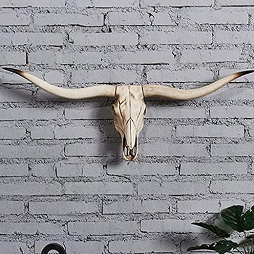 Handmade Longhorn Cow Skull Wall Decor
