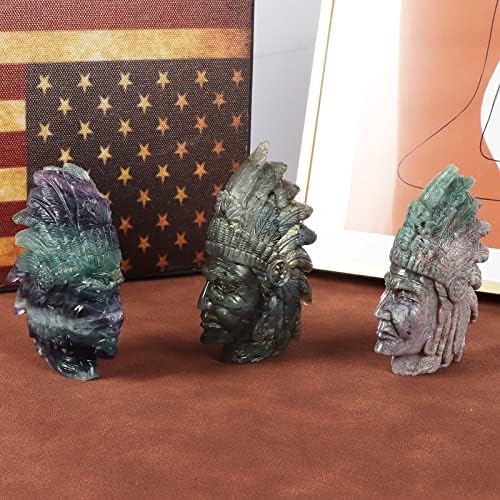 SMQ 33 Crystal Skull Statue Home Decor