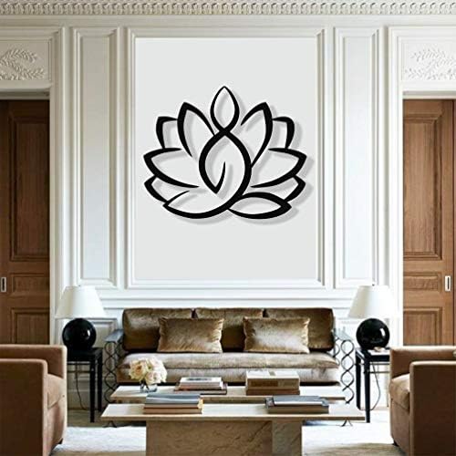DEKADRON Lotus Flower Wall Art Metal Decor