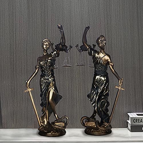 123 Inch Lady Justice Statue Sculpture Decor