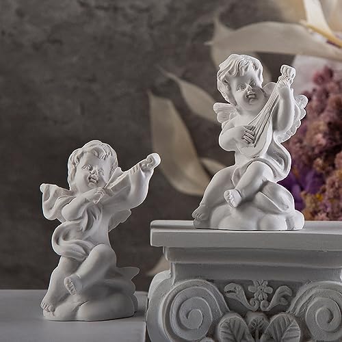 Ochine 4 Pcs Little Angel Statue Figurine