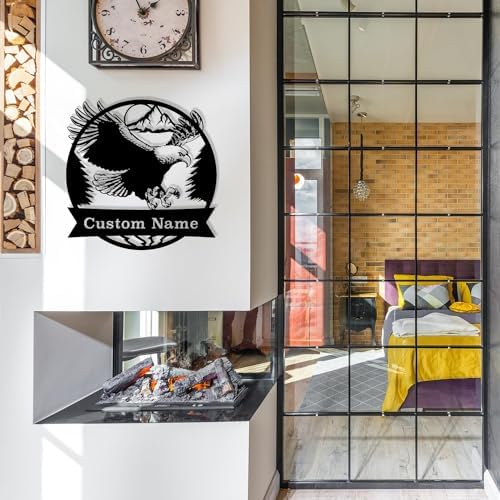 Custom Eagle Metal Sign for Home Decor