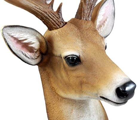Ebros 12 Point Buck Wall Decor Trophy Sculpture