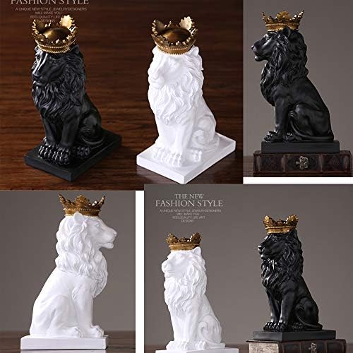 HW 15 Inch Lion King Statue Home Decor