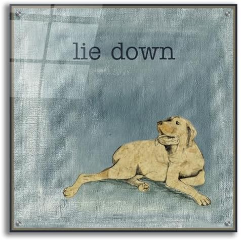 Epic Art Lie Down Acrylic Wall Art 24x24