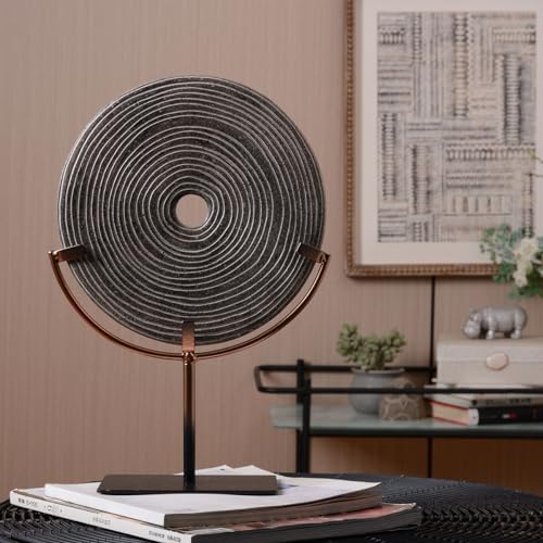 HAUCOZE 135 Inch Modern Abstract Sculpture Statue Decor
