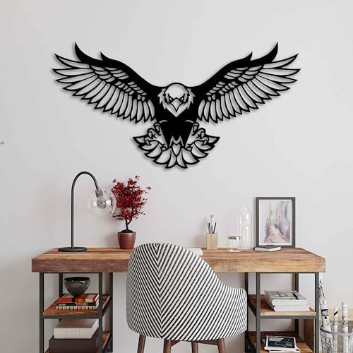 Kawa Metalworks Eagle Metal Wall Art Decor