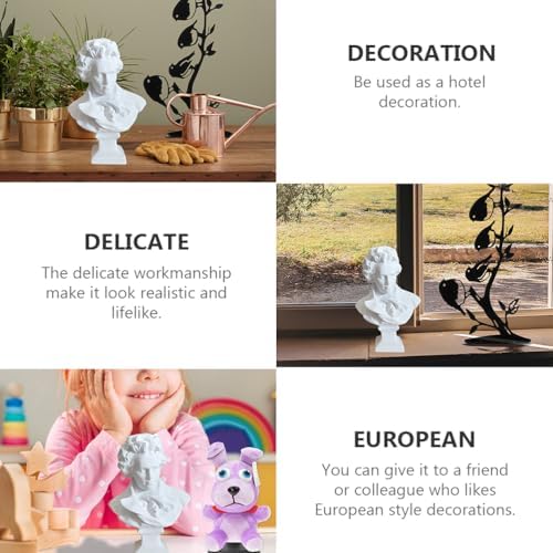 Beethoven Resin Portrait Sculpture Bust for Home Decor