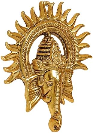 MangalFashions Metal Ganesha Statue Wall Decor