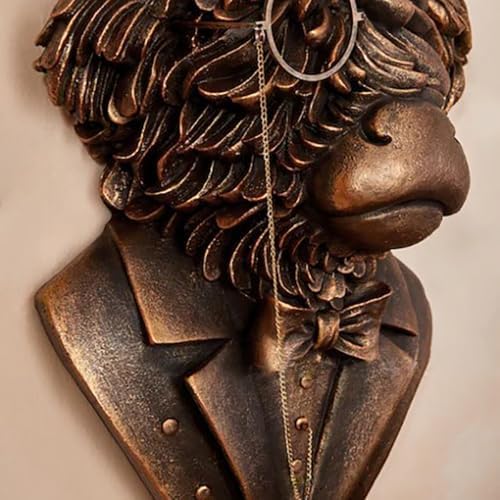 Semeid Highland Cow Head Wall Decor Sculpture