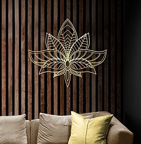 Mandala Metal Wall Art Decor Abstract Design