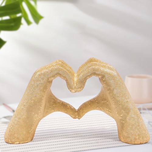 Hodao Heart Gesture Sculpture Unique Decor Design