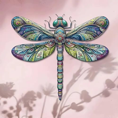 Semeid 1574 Inch Colorful Dragonfly Wall Art