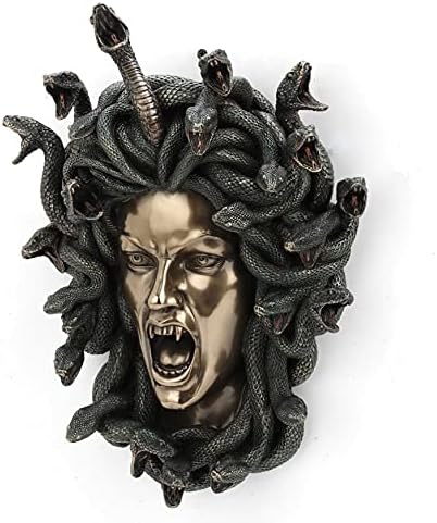 Veronese Design 13 58 Inch Medusa Head Wall Plaque