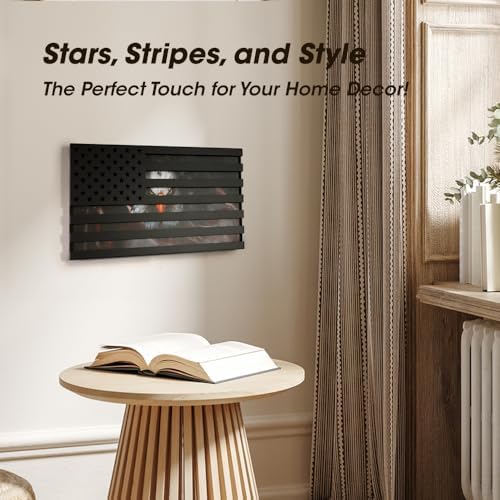J JACKCUBE DESIGN USA Flag Wall Art Sculpture