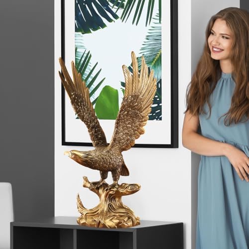 Mily Art Bronze Eagle Statue 228 Inch