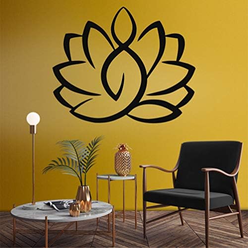 DEKADRON Lotus Flower Wall Art Metal Decor